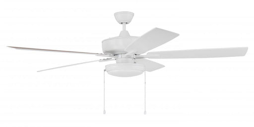 60" Ceiling Fan w/Blades, Slim Pan Light Kit