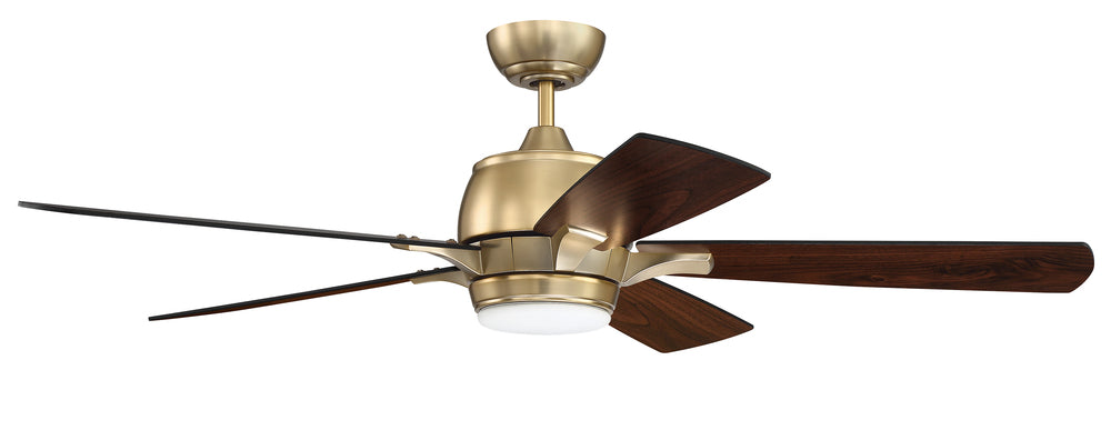 52" Ceiling Fan w/Blades, LED Light Kit