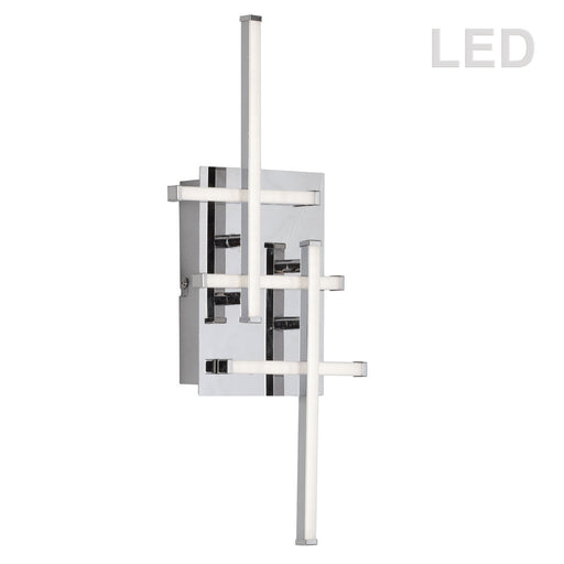 5LT Wall Sconce, Polished Chrome