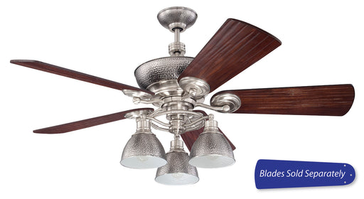 54" Ceiling Fan w/Light Kit, Blade Options