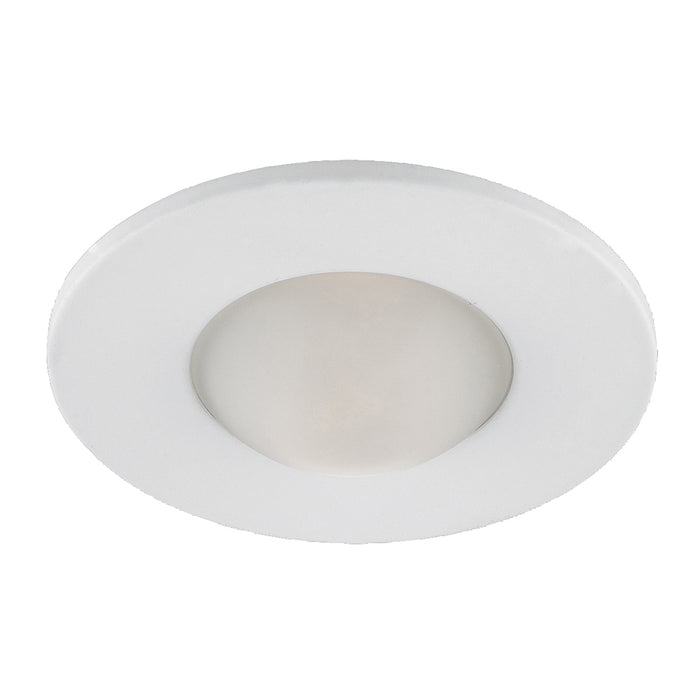 TRIM,4IN,SHOWR DOME,WHT/FROST