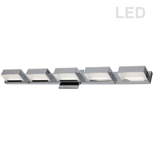 25W LED Wall Vanity, Polished Chrome Finish