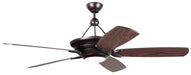 60" Ceiling Fan w/Blades, LED Light Kit