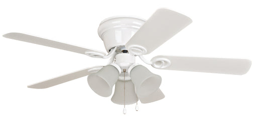 42" Hugger Ceiling Fan w/Blades & 3 Lights