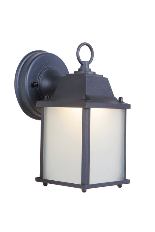 LED Outdoor Lantern, Matte Textured Black